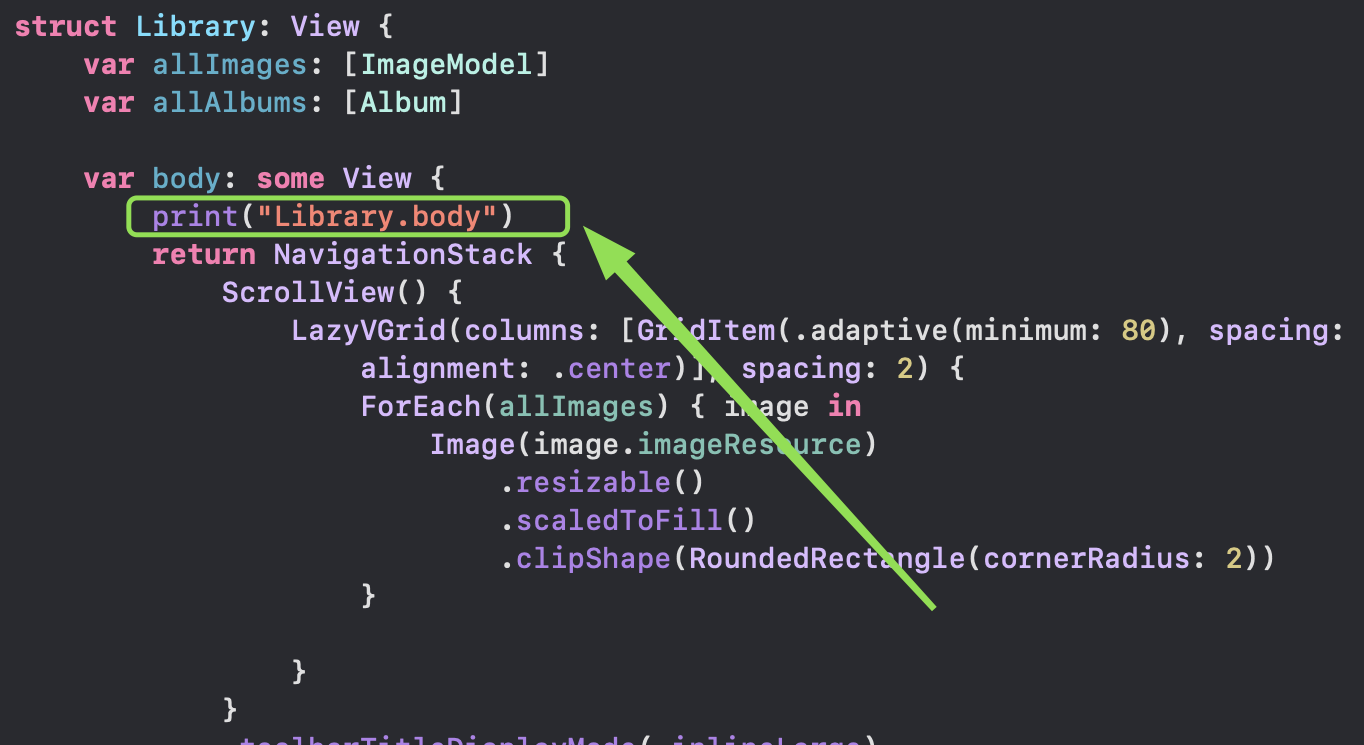 DetailView with a custom ViewModifier attached in SwiftUI